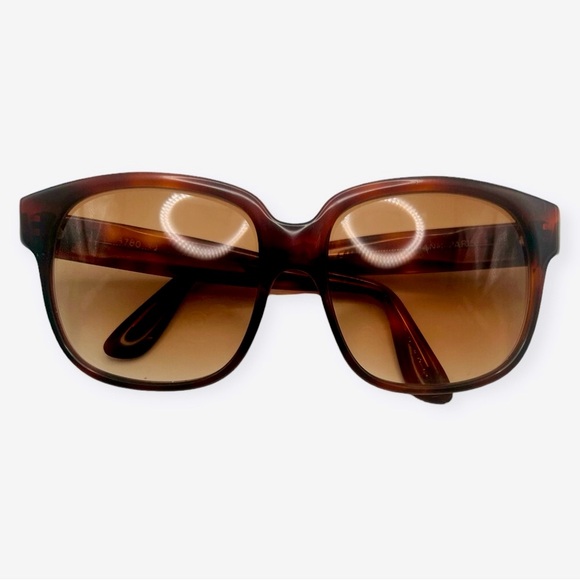 Emmanuelle Khanh 1980’s Vintage Sunglasses, Tort, Model 8780, Made in France - Picture 1 of 9